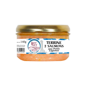 terrine aux deux saumons aux petits légumes raoul gey