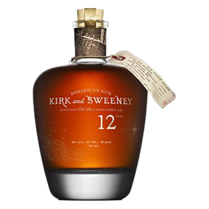 Rhum Kirk & Sweeney 12 Ans 40% (Republique Dominicaine)