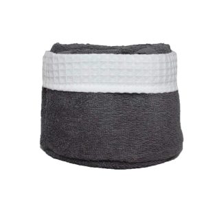 Panier invité anthracite – Sud Étoffe