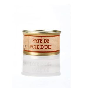 Pâté artisanal de foie d&rsquo;Oie Boîte 130gr